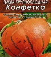 Tыквa Конфетка кpyпнoплoднaя 2грамма
