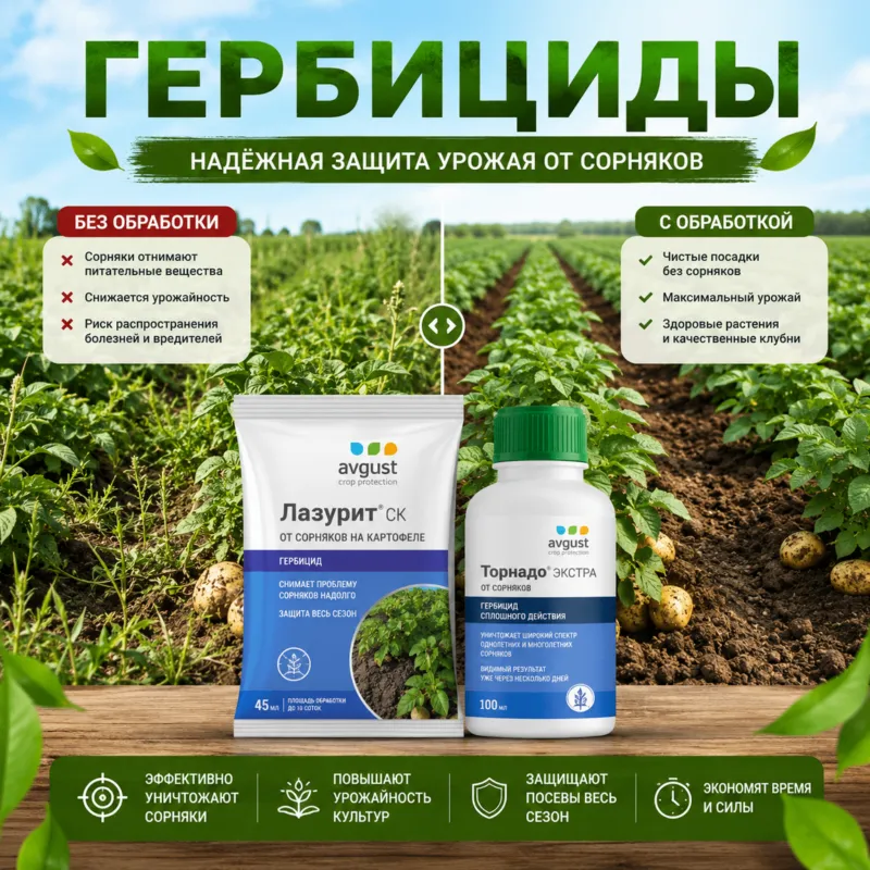 гербицид лазурит торнадо