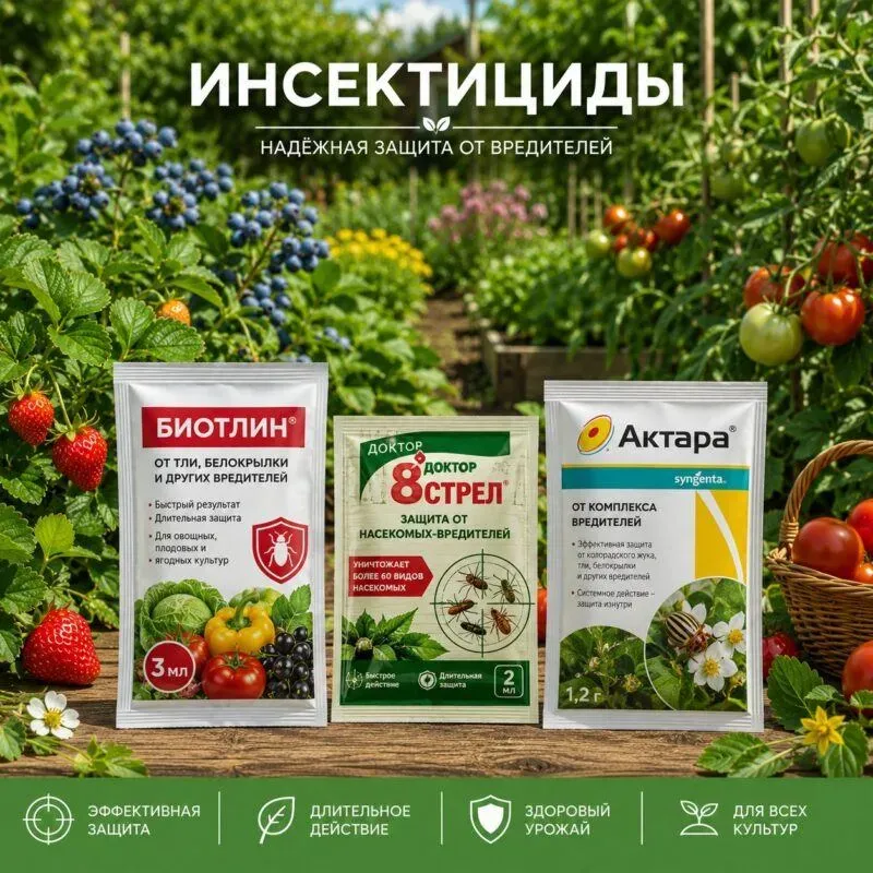 от вредителей в саду и огороде
