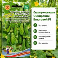 Огурец-корнишон СИБИРСКИЙ ВЬЮГОВЕЙ F1